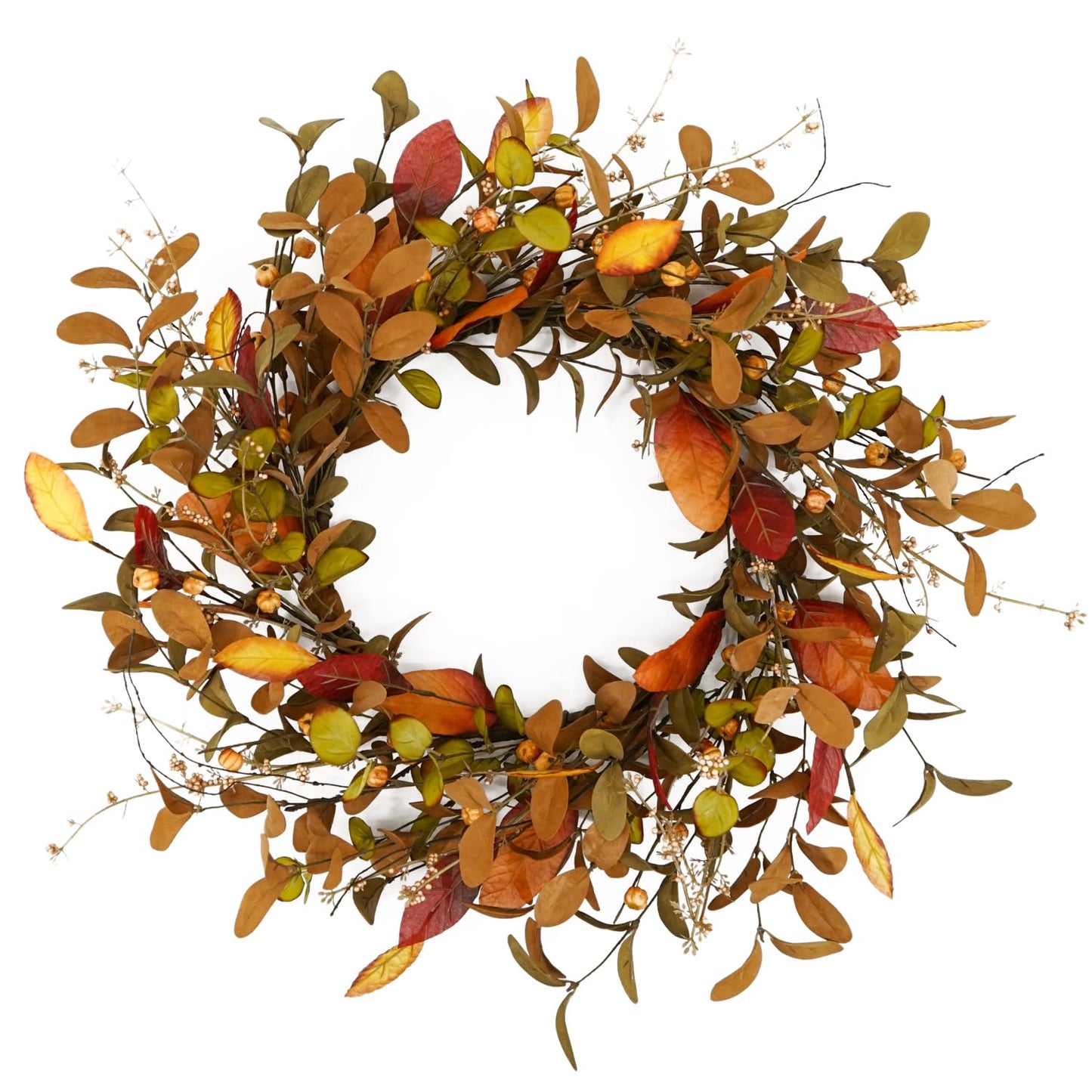 Sherum Fall wreath for the front door