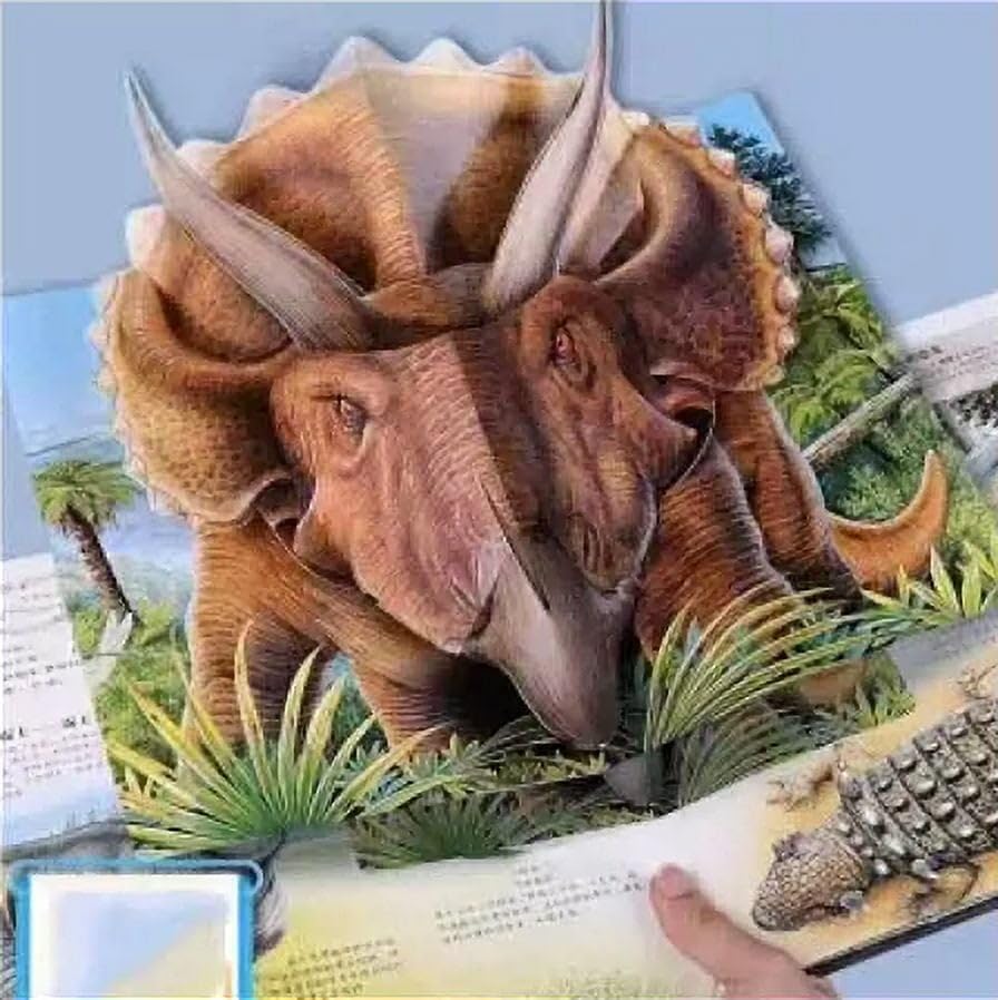 ⏰Hot Sale 49%-🦖3D Encyclopedia Prehistorica Dinosaurs📙