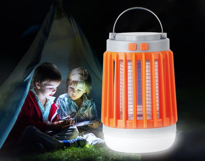 Sherum Bug Zapper Solar and USB charging Outdoor LED Light and Mosquito Killer